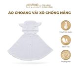  Áo Choàng Chống Nắng Vải Xô Khang Home - Thoáng Mát, Thấm Hút Mồ Hôi 