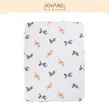  Mền Chần Bông Cho Bé Vải Tencel Khang Home - Siêu Mềm Mịn, Ấm Áp 