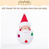  Gối Tựa Trang Trí Noel Siêu Mềm Mịn Cao Cấp Khang Home - Phụ Kiện Trang Trí Noel Dễ Thương Chrismast Collection 2023 