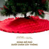  Thảm Trùm Chân Cây Thông Noel Khang Home 