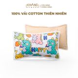  Áo Gối Nằm Cotton Chần Bông Trẻ Em Cao Cấp Khang Home 