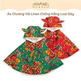  Áo Choàng Chống Nắng Vải Linen Khang Home - Thoáng Mát, Thấm Hút Mồ Hôi 