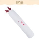  Gối Ôm Vải Xô Muslin Cho Trẻ Sơ Sinh Khang Home Thấm Hút Tốt 12x60cm 