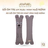  Áo Gối Ôm Trẻ Em Hoạt Hình Khang Home - An Toàn, Êm Ái Và Thoáng Mát Cho Bé 12x60cm 