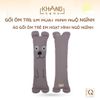 Áo Gối Ôm Trẻ Em Hoạt Hình Khang Home - An Toàn, Êm Ái Và Thoáng Mát Cho Bé 12x60cm