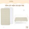 Lót Trải Nệm Cho Bé Sơ Sinh Khang Home - Chất Liệu Vải Sợi Tre An Toàn, Thấm Hút Tốt, Không Thấm Ngược
