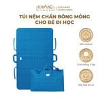  Túi Nệm Mỏng Cho Bé Đi Học Khang Home - Chần Bông Thiên Nhiên, Mỏng Nhẹ, Tiện Lợi, Bé Say Giấc An Toàn Ở Mọi Nơi 