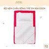 Bộ Nệm Trẻ Em Chần Bông Khang Home BabySafety An Toàn Giấc Ngủ Cho Bé Sơ Sinh BBS23 Size 80x125cm