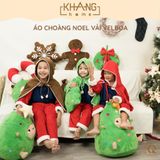  Áo Choàng Vải Velboa Phiên Bản Noel Khang Home 