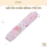  Gối Ôm Trẻ Em Khang Home - Chất Liệu 100% Vải Cotton Thiên Nhiên Thoáng Mát, An Toàn Cho Bé 