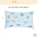  Áo Gối Nằm Cotton Chần Bông Trẻ Em Cao Cấp Khang Home 