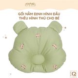  Gối Nằm Định Hình Đầu Thêu Hình Thú Cho Bé Khang Home 