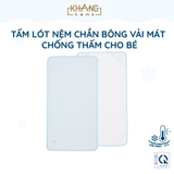  Tấm Lót Nệm Vải Mát Chần Bông Chống Thấm - Công Nghệ Vải Mát Tản Nhiệt Nhanh, Mát Dịu Tức Thì 