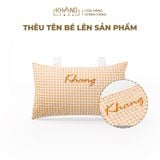  [Dịch Vụ] Thêu Tên Bé Lên Sản Phẩm Khang Home - Không Bao Gồm Sản Phẩm 