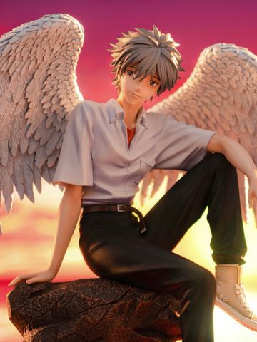  EVA Tabris Kaworu Nagisa - Neon Genesis Evangelion - Model Power Studio 