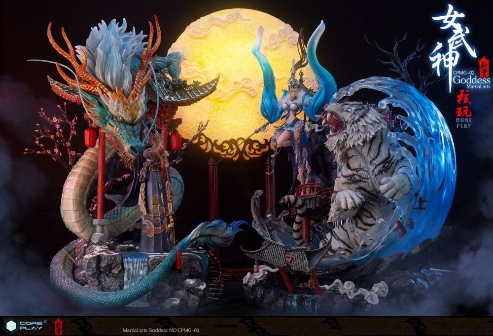 Martial Arts Goddess White Tiger NZ Toys