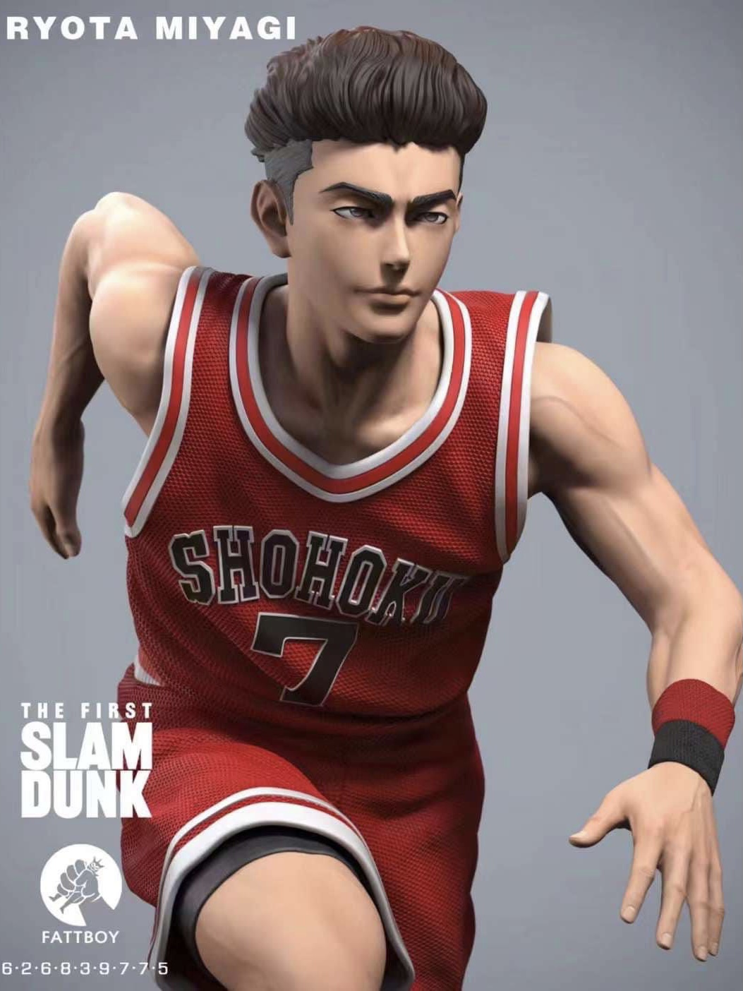 Mô hình Slam Dunk  Set Mô hình bóng rổ Rukawa Hanamichi Takenori Ryota  Mitsui Akagi  Team