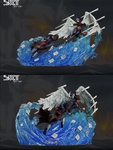  Konan VS Obito - Naruto Shippuden - Sky Top Studio 