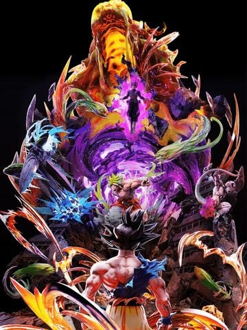  Goku vs All Villian Anniversary Series - Dragon Ball - Last Sleep Studio 