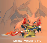 Pikachu Cosplay Mega Charizard - Pokemon - Echo Studio 