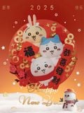  Chiikawa Happy New Year - Chiikawa - Chao She Studio 
