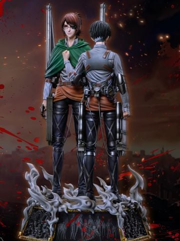  Levi Ackerman & Hange Zoe - Attack On Titan - LC Studio 