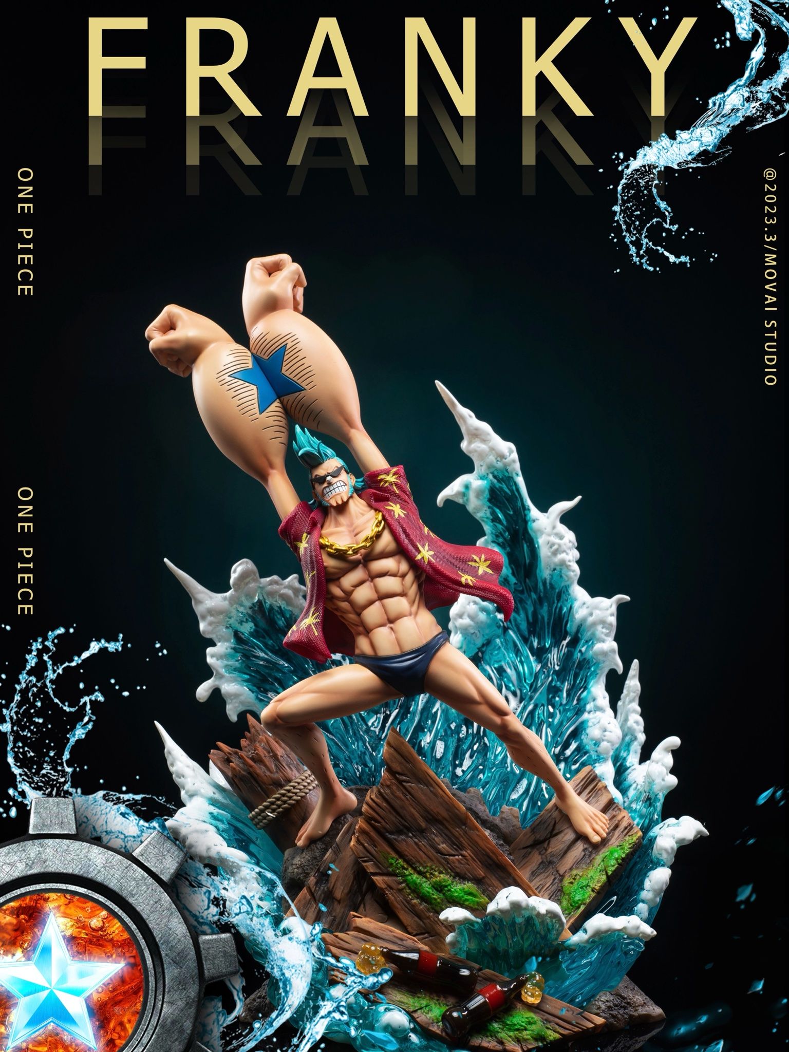 Franky Super One Piece Movai Studio NZ Toys