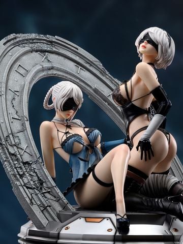  2B & Kaine NSFW - Nier:Automata - Long Quan Studio 
