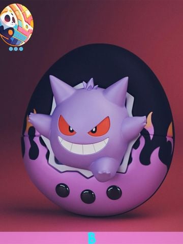  Tamagotchi Pikachu & Gengar & Psyduck & Eevee - Pokemon - Tamago Studio 