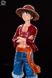  Monkey D Luffy - One Piece - Licking Dog 