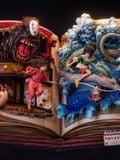  Spirited Away Open Book - Ghibli - Zuoban Studio 