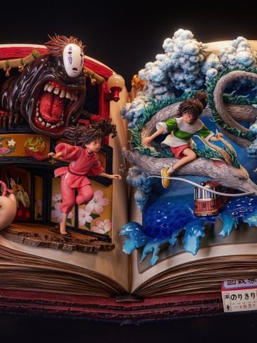  Spirited Away Open Book - Ghibli - Zuoban Studio 