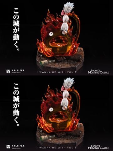  Calcifer - Howl’s Moving Castle - White Deer Studio 