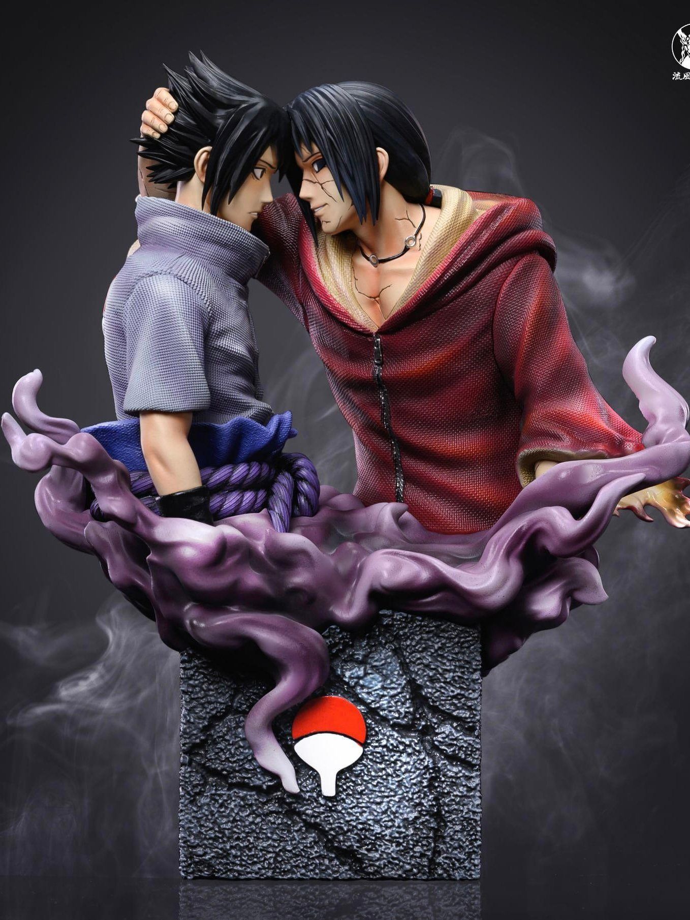  Bust Itachi & Sasuke - Naruto - Ventus Studio 