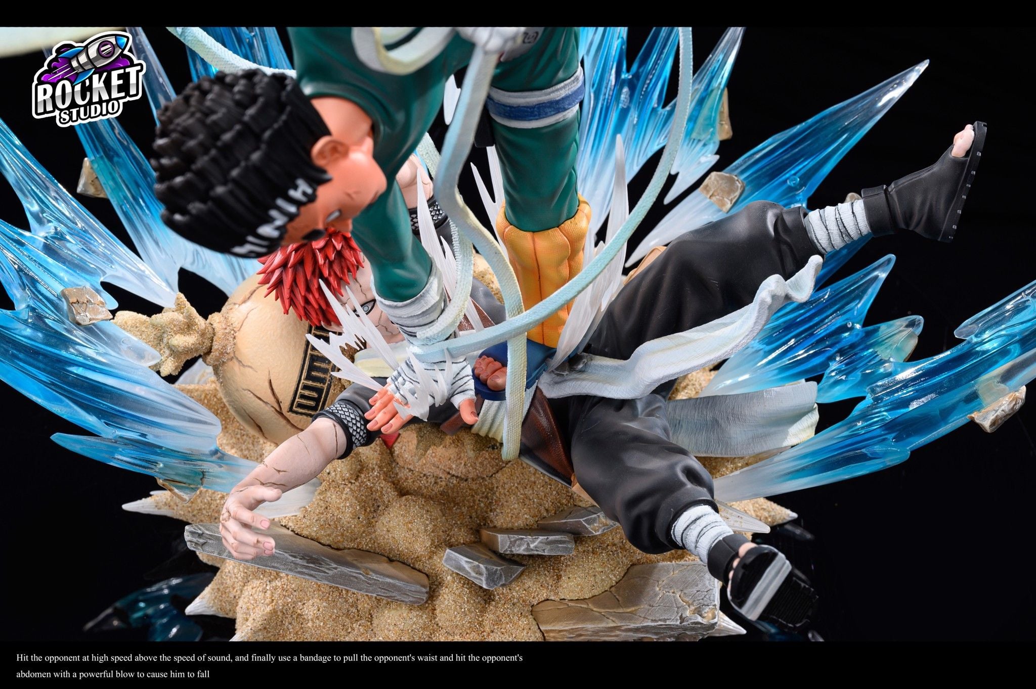 Gaara vs Rock Lee - Naruto - Rocket Studio – NZ Toys