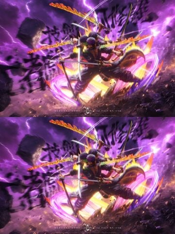  Zoro Nine Sword Style - One Piece - Reset Studio 