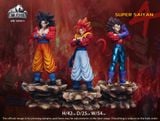  Goku & Vegeta & Gogeta Super Saiyan 4 - Dragon Ball - Violent Bear Studio 
