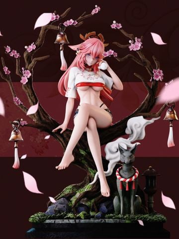  Yae Miko NSFW - Genshin Impact - Imagination Studio 