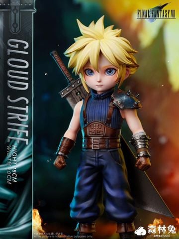  Cloud Strife - Final Fantasy - Forest Rabbit Studio 