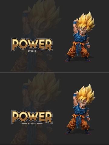  Spirit Bomb Goku WCF - Dragon Ball - Power Studio 