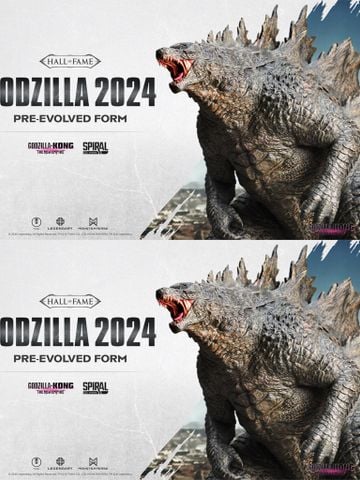  Godzilla 2024 Pre-Evolved Form - GODZILLA vs KONG The New Empire - Spiral Studio 