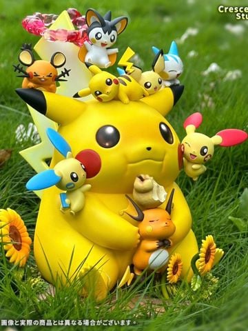  Dynamax Pikachu Family - Pokemon - Crescent Studio 