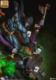  Batman vs Joker - DC Comics - Sideshow Studio 