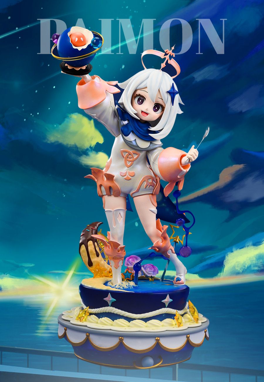 Mua mô hình genshin impact chibi  mô hình Paimon 6cm bằng PVC cao cấp có  box  Tiki