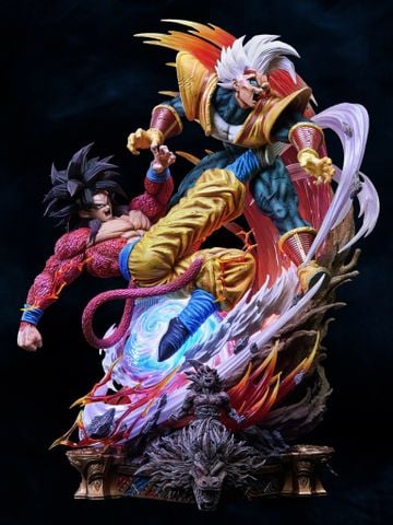  Goku SSJ4 VS Baby - Dragon Ball - Yunqi Studio 