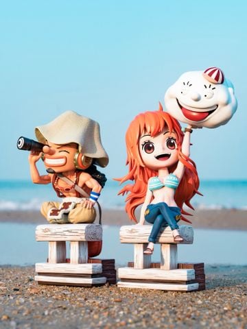  Nami & Usopp - One Piece - Showhand Studio 