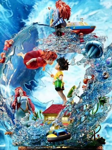  Ponyo - Ponyo on the cliff by the sea - OPM Studio 