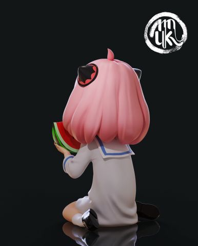  Anya eating watermelon - Spy x Family - MoKu Studio 