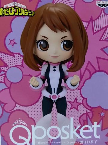  Qposket Ochako Uraraka - My Hereo Acamedia - Bandai 
