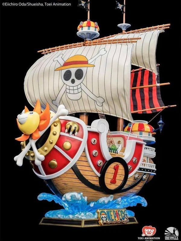 Mô Hình Thuyền Tàu One Piece Luffy Thousand Sunny Mũ Rơm Hàng Chuẩn Loại  Đẹp  Đồ chơi trẻ em